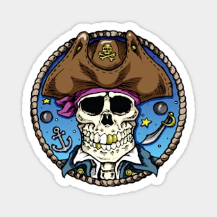 Pirate Skull Magnet