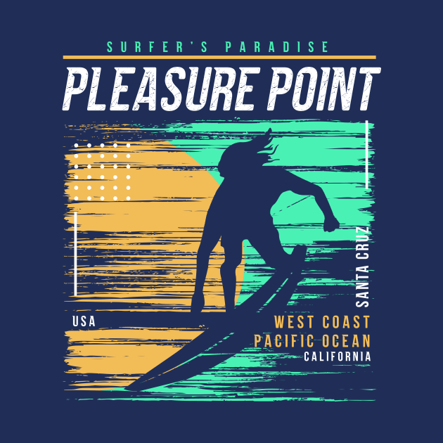Retro Surfing Pleasure Point Santa Cruz, California // Vintage Surfer Beach // Surfer's Paradise by Now Boarding