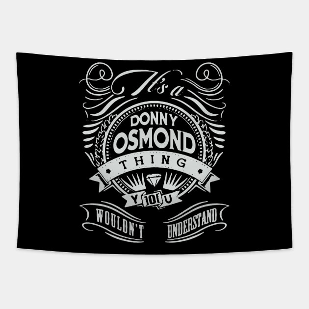 Donny Osmond Tapestry by Lula Pencil Art