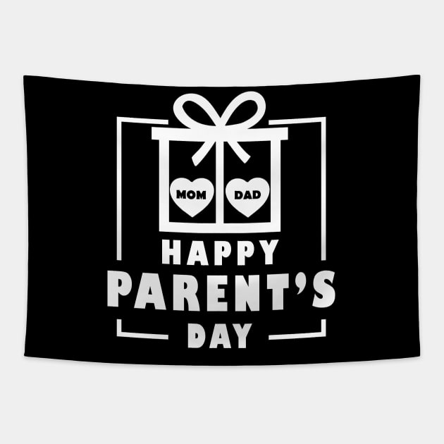 happy parents day Tapestry by Tesszero