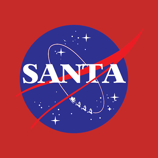 Santa goes to space! - Santa Claus - Phone Case