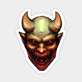 Demon head Magnet