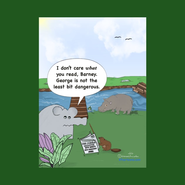 Enormously Funny Cartoons Hippo Steriotyping by Enormously Funny Cartoons