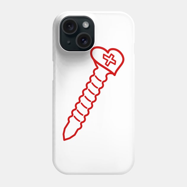 Screw Love Phone Case by CoreyUnlimited