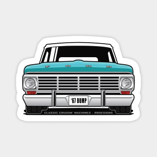 1967 Bumpside Truck Magnet