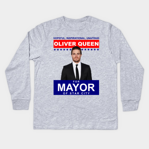 Oliver Queen For Mayor Of Star City Poster Design Arrow