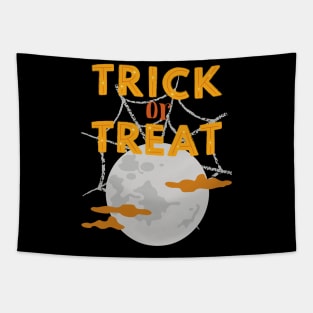 Trick or treat for Halloween party Tapestry