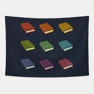 Rainbow books Tapestry