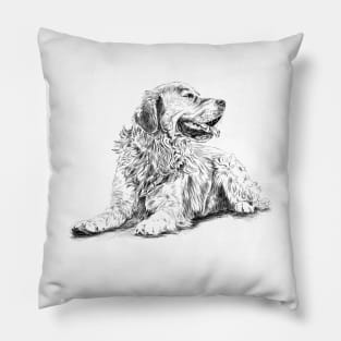 Golden Retriever Pillow