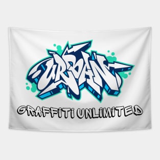 Urban Graffiti Unlimited Tapestry