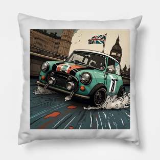 Classic Italian London Print Pillow