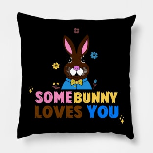 FUNNY Easter Quotes Easter Bunny Rabbit Pillow