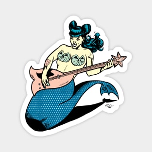 Rockabilly Mermaid Magnet