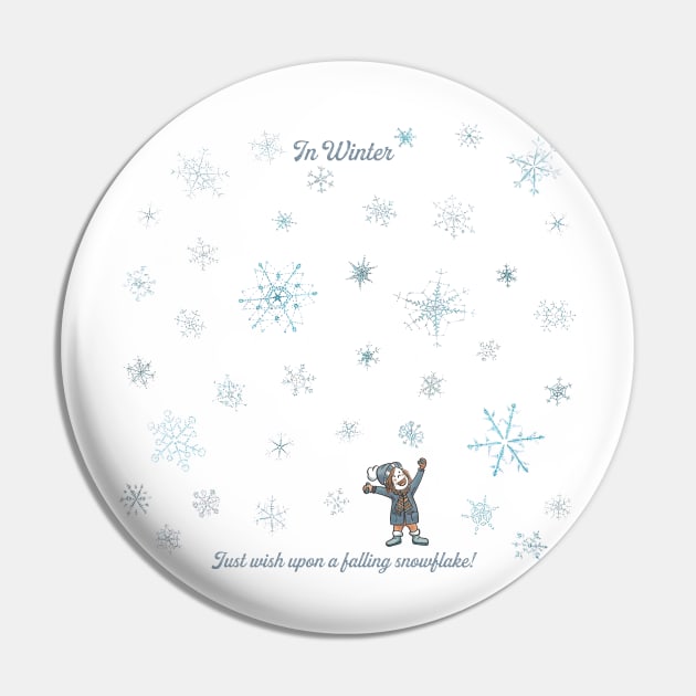 Just wish upon a snowflake - winter Pin by mnutz