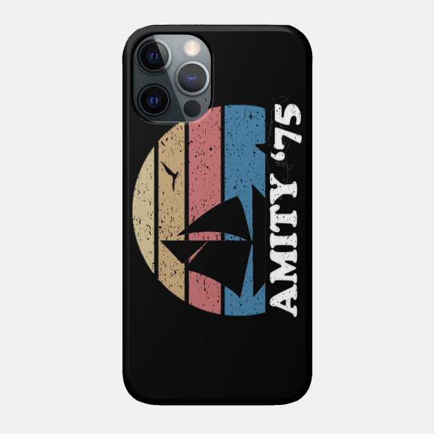 Amity Beach '75 - The Summer of Jaws - Jaws - Phone Case