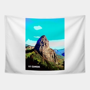 la gomera mountain Tapestry