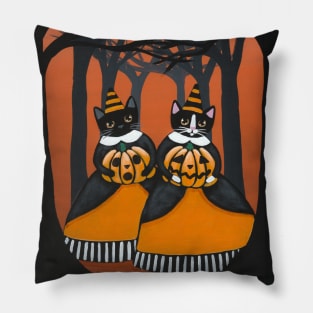 The Pumpkin Carvers Pillow