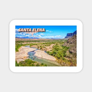 Santa Elena Canyon Magnet