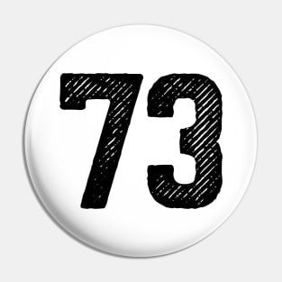 Seventy Three 73 Pin