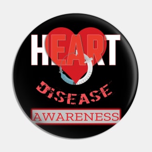 Heart disease awareness month Pin