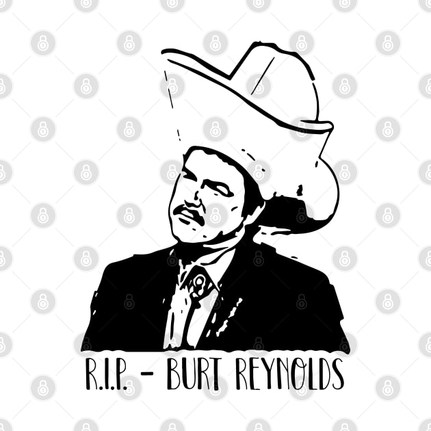 R.I.P. - Burt Reynolds by lightsdsgn