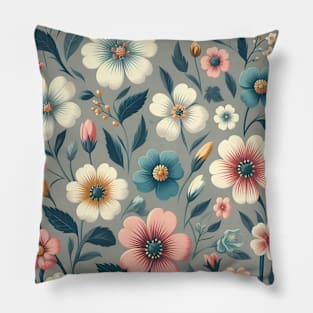 Spring Flowers Pillow