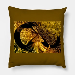 Hourglass Abstract Ornament Pillow