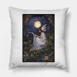 Night Fairy Oracle Card Pillow