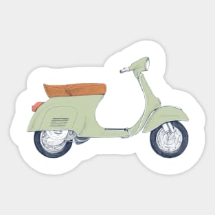 PrintWhizz Lot de 2 stickers ronds en vinyle pour scooter Vespa Lambretta -  Raf Mod The Who - 10,1 cm