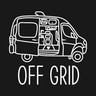 Off grid sprinter van T-Shirt