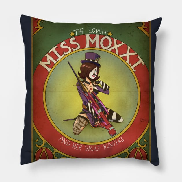 Miss Moxxi Pillow by GOBLINOIDS