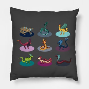 Creatures 2 :: Imaginary Creatures Pillow