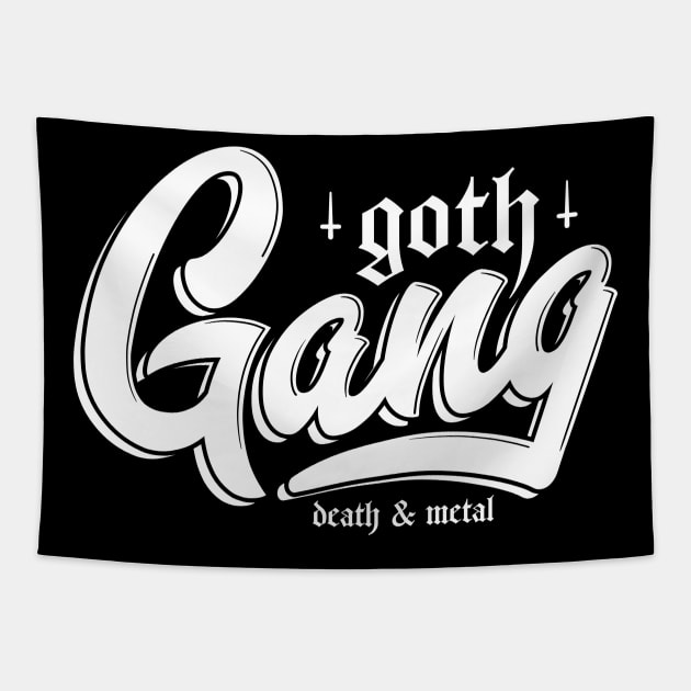 Goth Gang Tapestry by FourteenEight