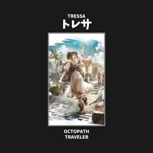 Tressa Octopath Traveler T-Shirt