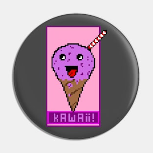 Kawaii icecream Pin