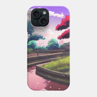 Anime Style Landscape Phone Case