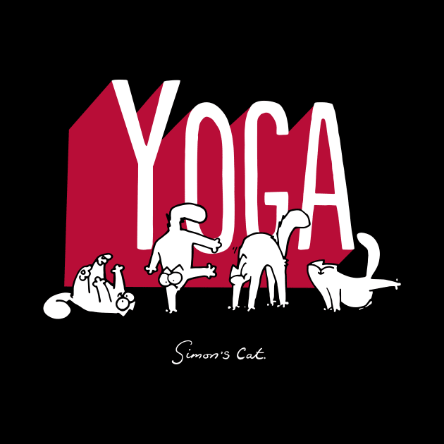 yoga Simon's Cat. by devanpm