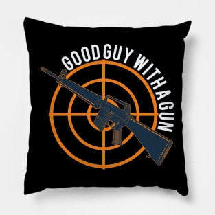 Good guy with a gun Pillow