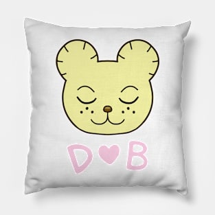 Daddy Bear with a heart Pillow