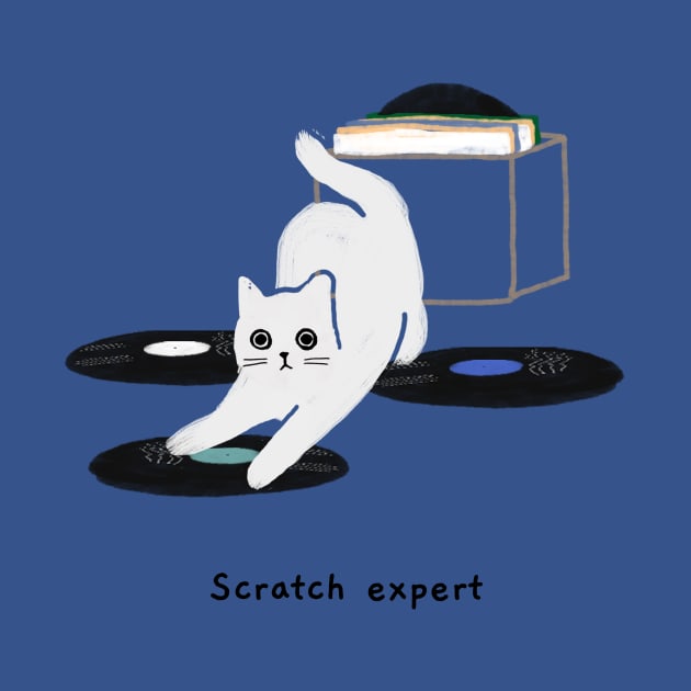 Record scratching by KentheCat