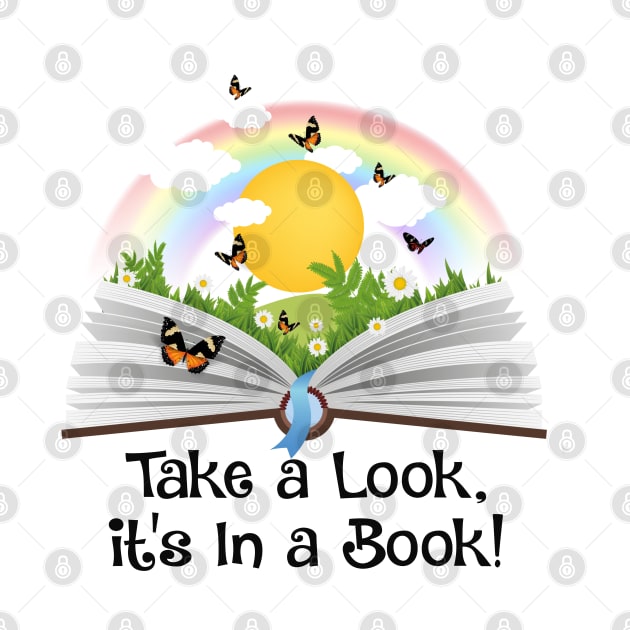 Take a Look, it's In a Book Reading Rainbow by ShopiLike