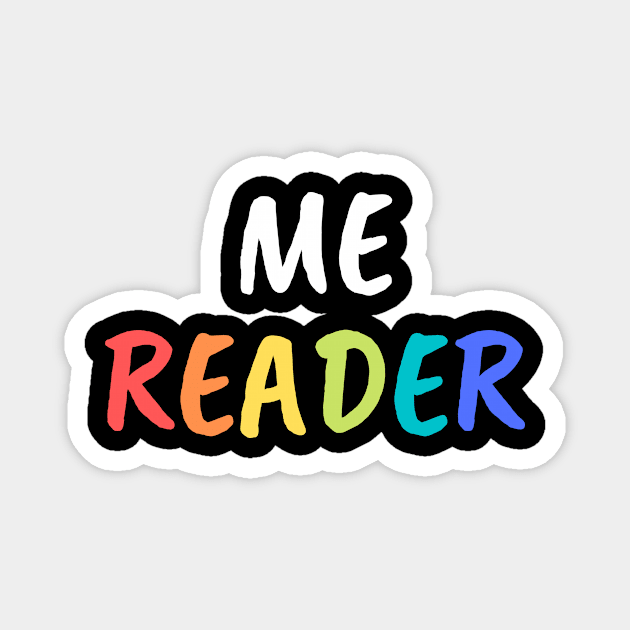Me Reader Magnet by FunnyStylesShop
