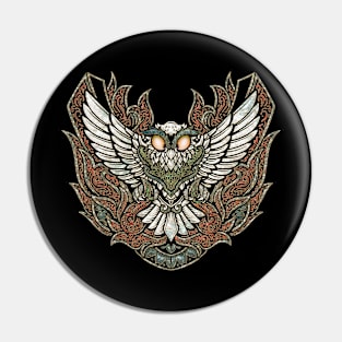 Wonderful Owl The Night's Best Friend Pin