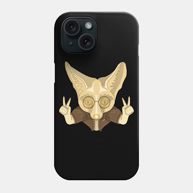 stylish rappel fox Phone Case by dwalikur