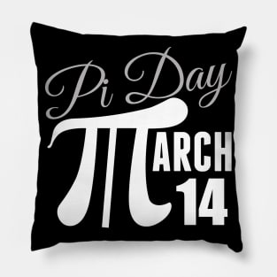 Pi Day March 14 Pillow