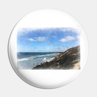 Ocean Surf In Carlsbad Pin