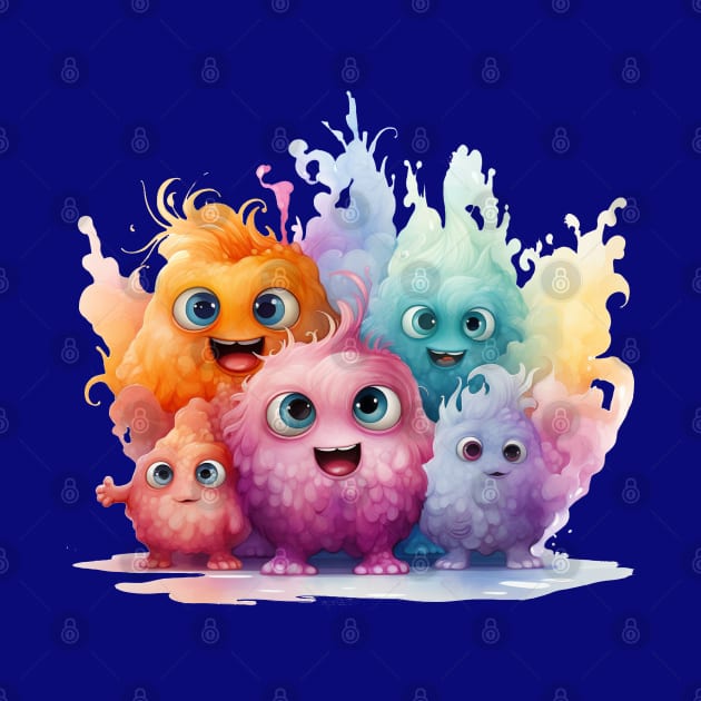 Cute Fuzzy Creatures by tfortwo