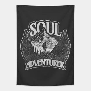 Vintage Retro Soul Adventurer Tapestry