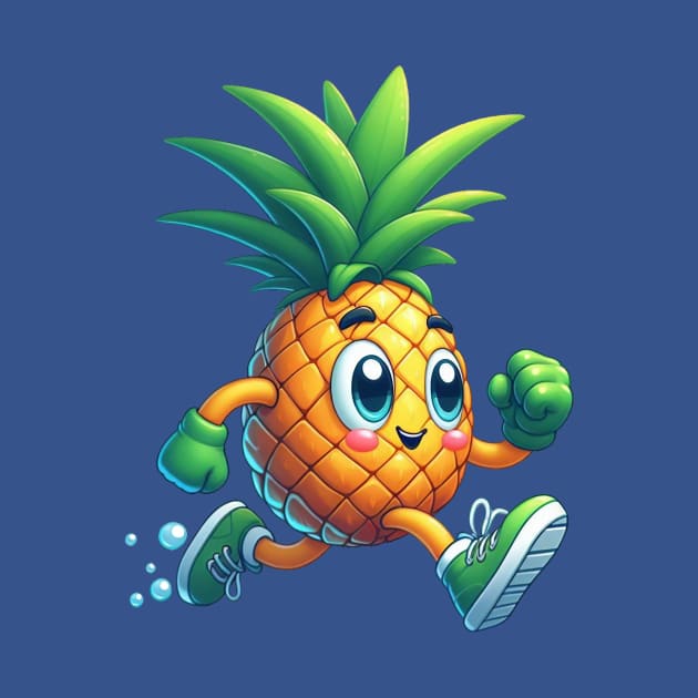 Pineapple Jogging by Dmytro