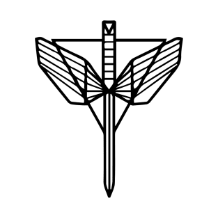 The Shield Symbol (Black) - Wynonna Earp T-Shirt